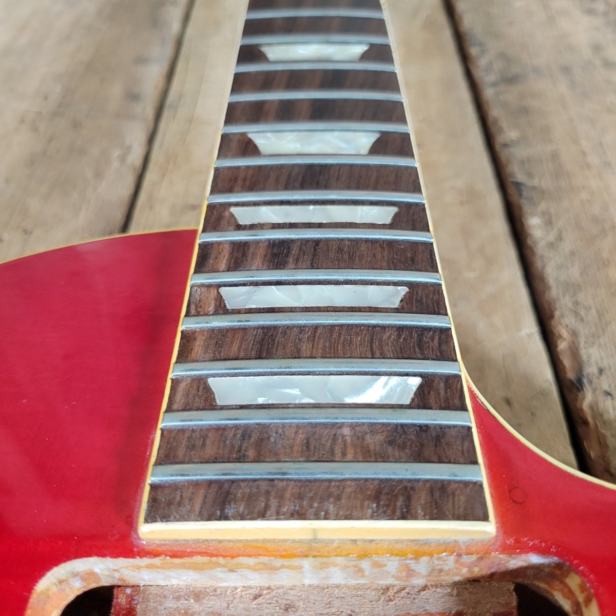 Gibson Les Paul Husk Luthier's Project Body & Neck - Mahar's Vintage Guitars