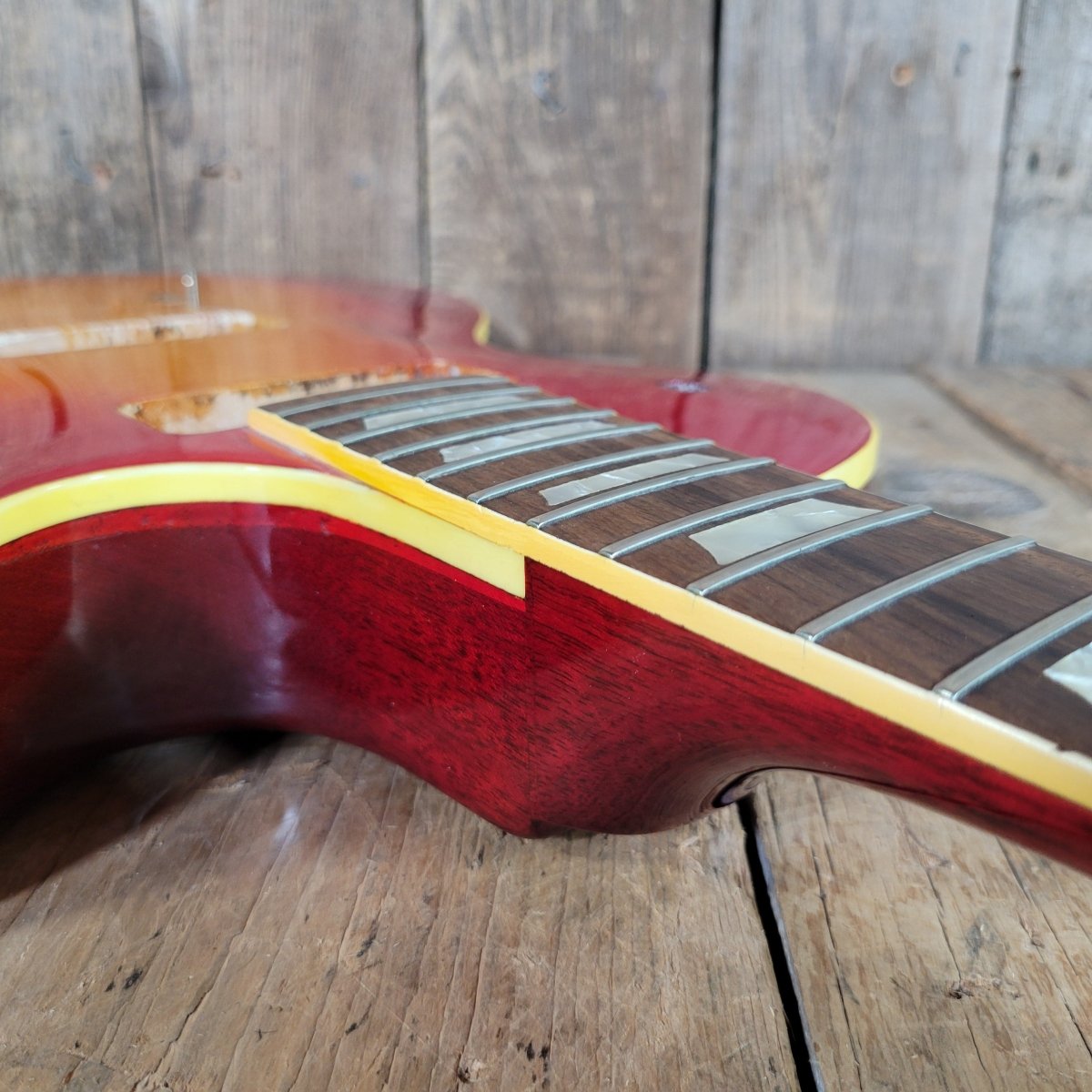 Gibson Les Paul Husk Luthier's Project Body & Neck - Mahar's Vintage Guitars