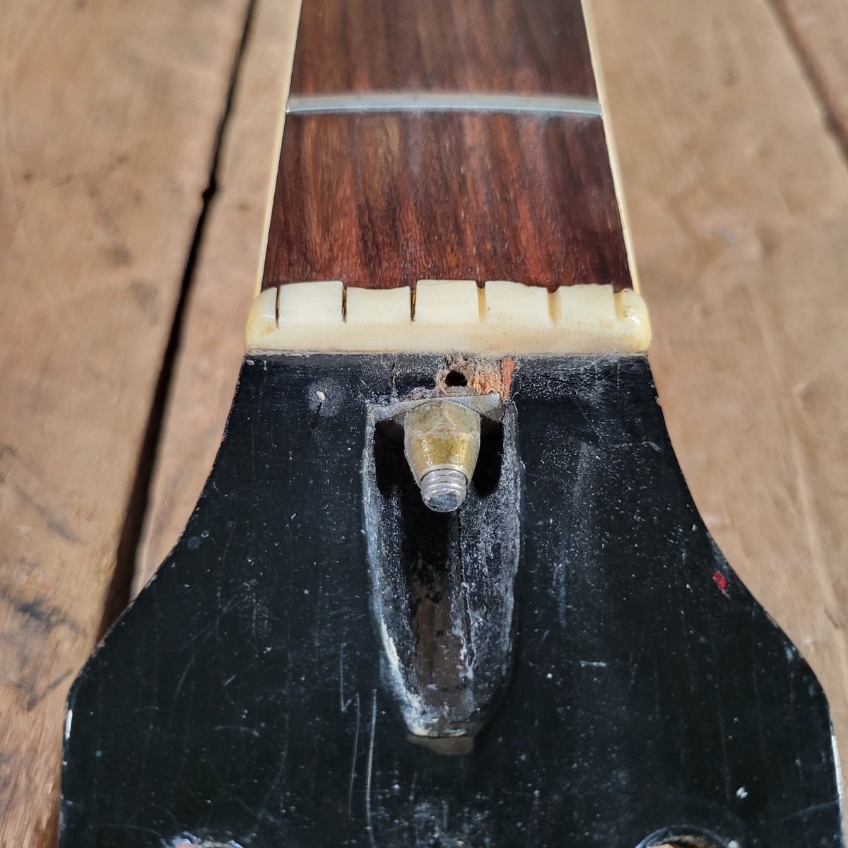 Gibson Les Paul Husk Luthier's Project Body & Neck - Mahar's Vintage Guitars