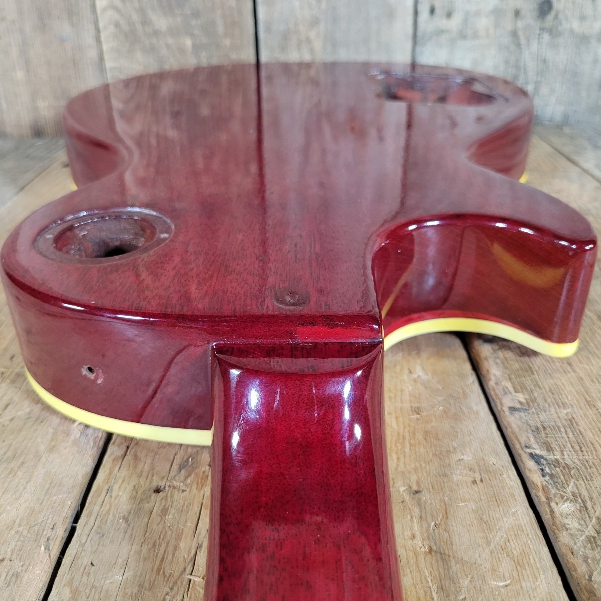Gibson Les Paul Husk Luthier's Project Body & Neck - Mahar's Vintage Guitars