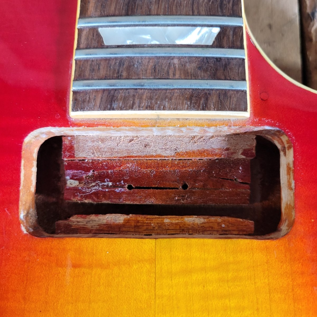 Gibson Les Paul Husk Luthier's Project Body & Neck - Mahar's Vintage Guitars