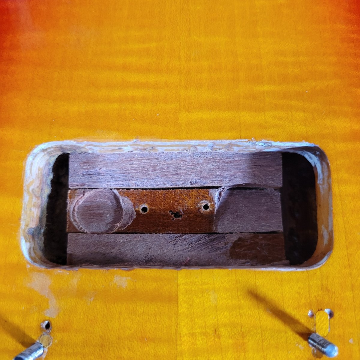 Gibson Les Paul Husk Luthier's Project Body & Neck - Mahar's Vintage Guitars
