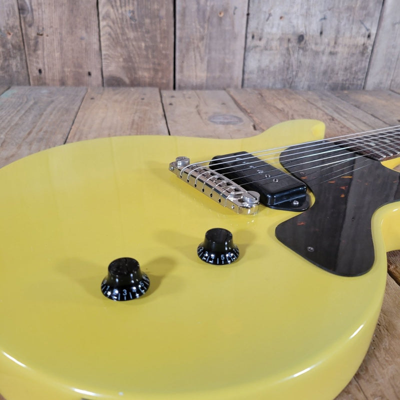 Gibson Les Paul Junior 1959 – Refin TV Yellow, Vintage Double Cut - Mahar's Vintage Guitars