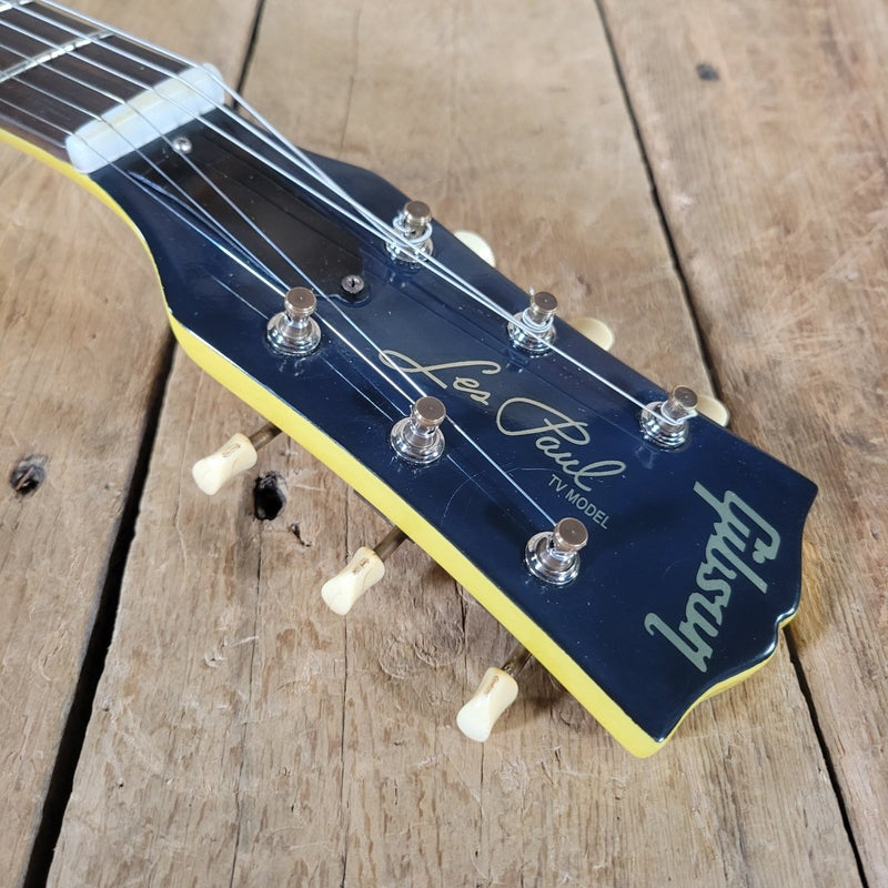 Gibson Les Paul Junior 1959 – Refin TV Yellow, Vintage Double Cut - Mahar's Vintage Guitars