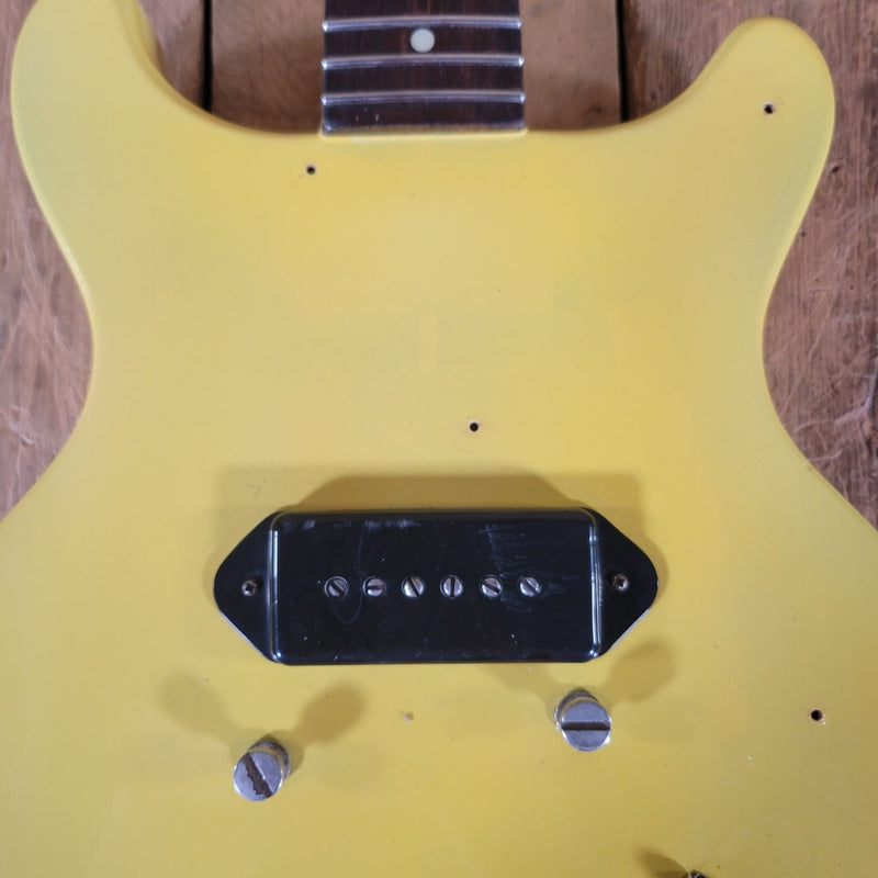 Gibson Les Paul Junior 1959 – Refin TV Yellow, Vintage Double Cut - Mahar's Vintage Guitars