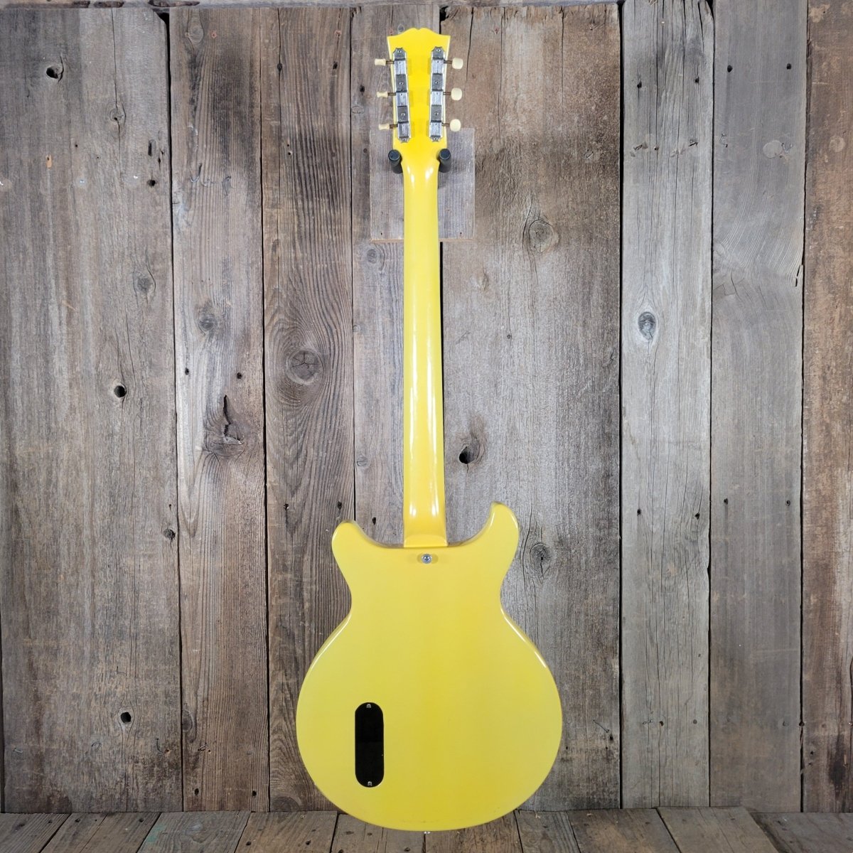 Gibson Les Paul Junior 1959 – Refin TV Yellow, Vintage Double Cut - Mahar's Vintage Guitars
