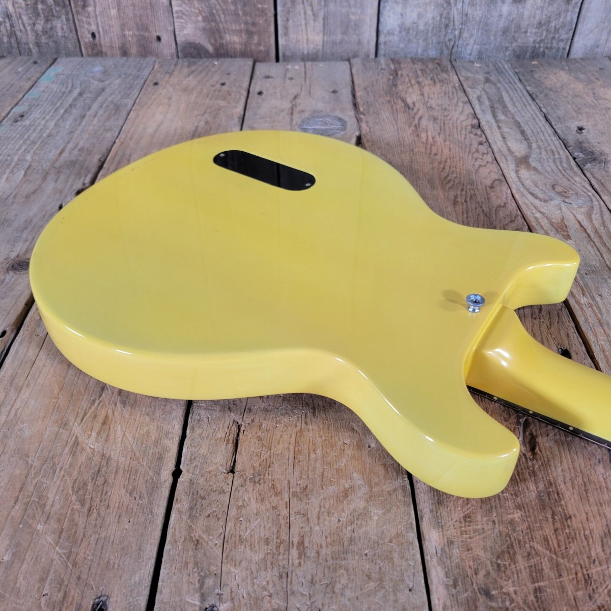 Gibson Les Paul Junior 1959 – Refin TV Yellow, Vintage Double Cut - Mahar's Vintage Guitars