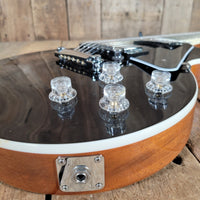 Gibson Les Paul Modern Graphite Top 2019 – Lightweight Chambered Body, Asymmetrical Neck, Push/Pull Coil Splitting - Mahar's Vintage Guitars