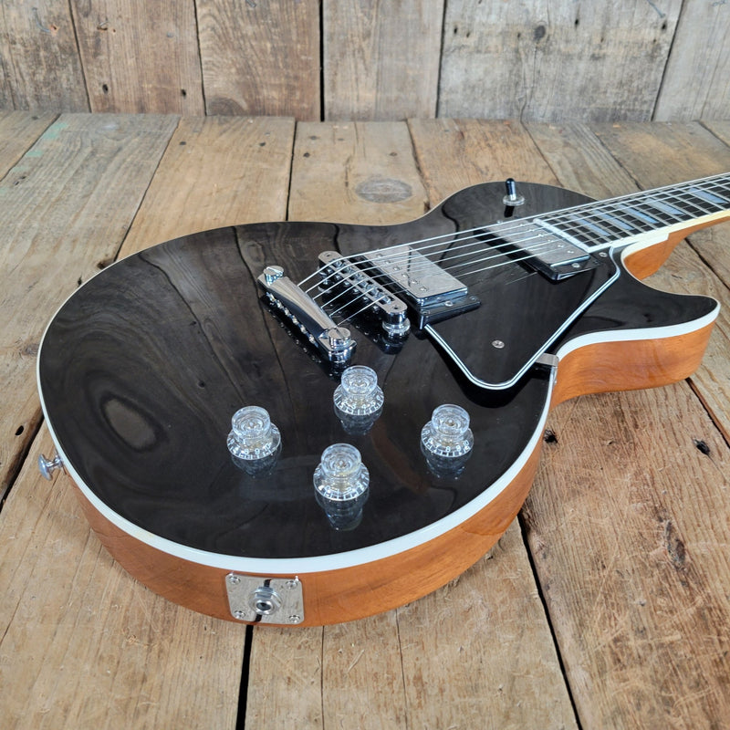 Gibson Les Paul Modern Graphite Top 2019 – Lightweight Chambered Body, Asymmetrical Neck, Push/Pull Coil Splitting - Mahar's Vintage Guitars