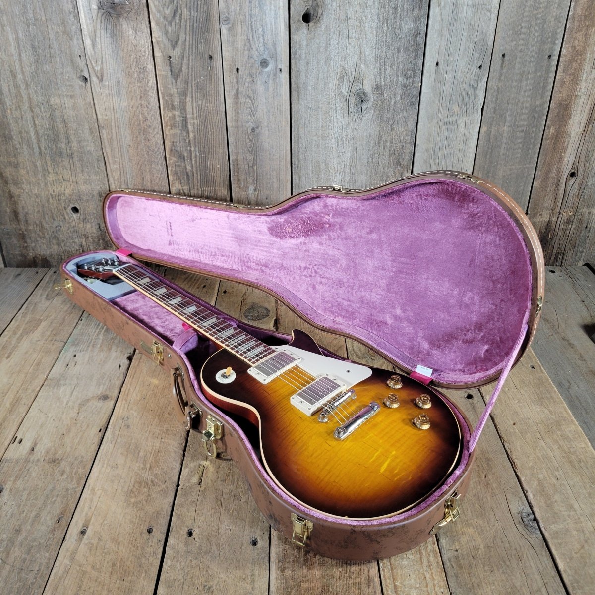 Gibson Les Paul Murphy Aged LPR - 9 2007 Custom Art & Historic '59 Reissue Near Mint - Mahar's Vintage Guitars