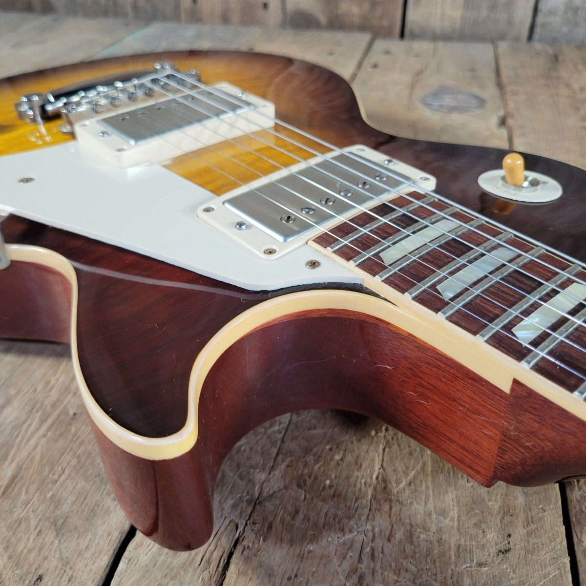 Gibson Les Paul Murphy Aged LPR - 9 2007 Custom Art & Historic '59 Reissue Near Mint - Mahar's Vintage Guitars
