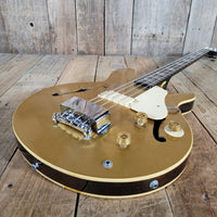 Gibson Les Paul Signature Bass – Vintage Gold Finish, Semi - Hollow Body 1974 - Mahar's Vintage Guitars