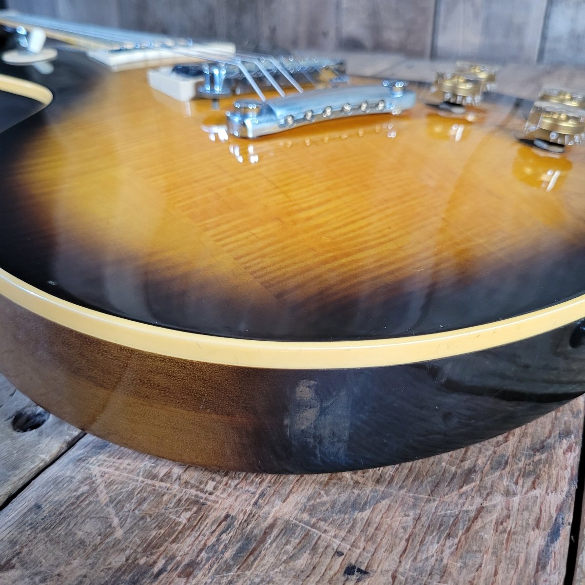 Gibson Les Paul Standard 1974 Flametop, Player's Grade - Mahar's Vintage Guitars