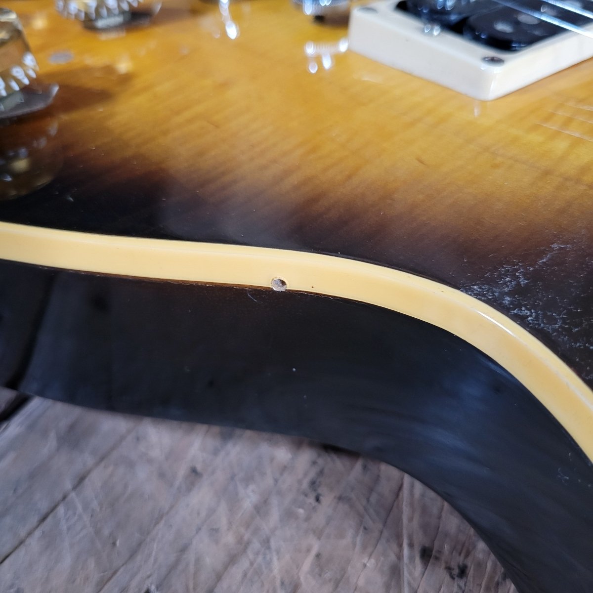 Gibson Les Paul Standard 1974 Flametop, Player's Grade - Mahar's Vintage Guitars
