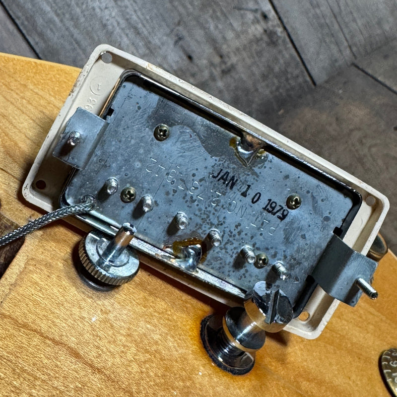 Gibson Les Paul Standard 1979 Natural Vintage Electric Guitar - Mahar's Vintage Guitars