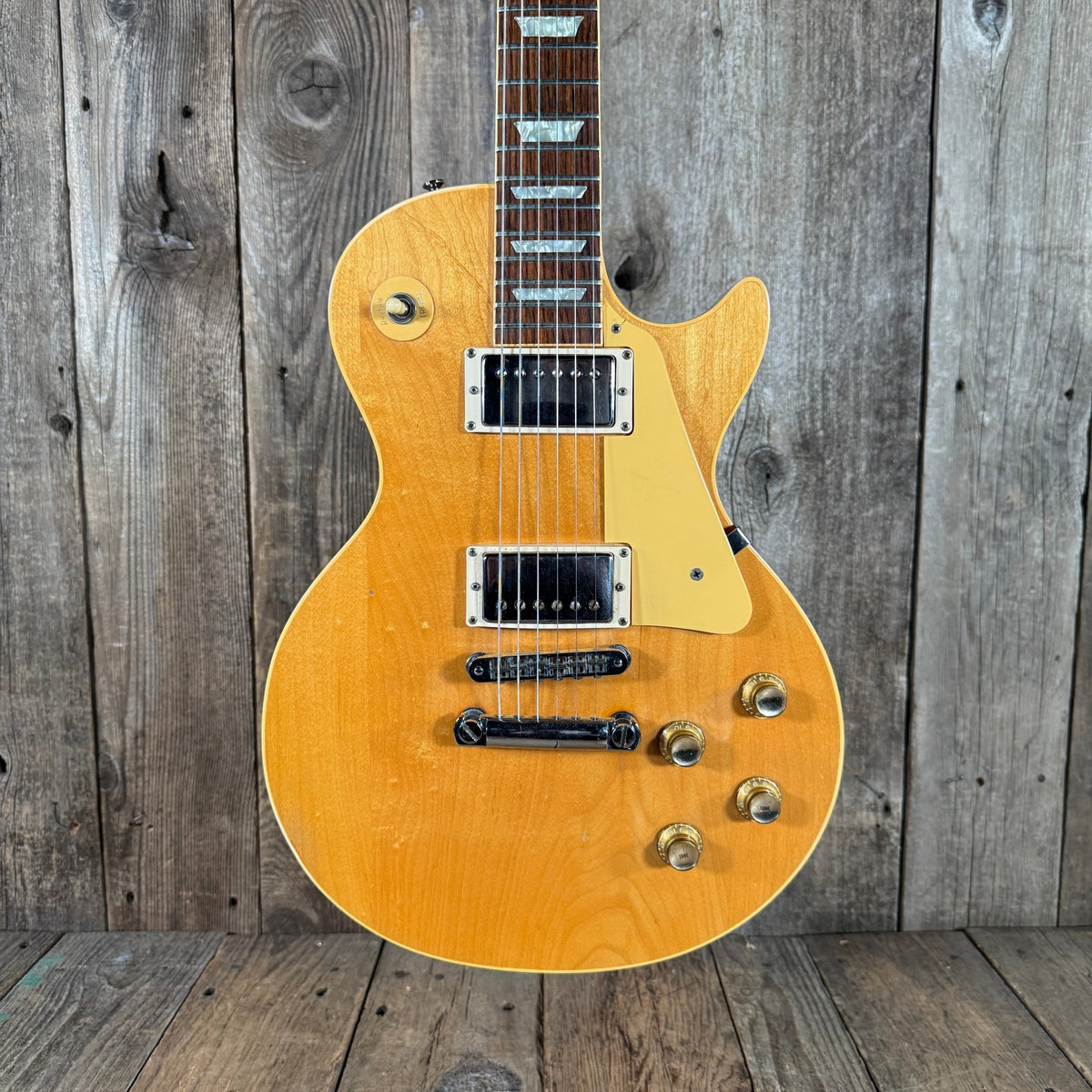 Gibson Les Paul Standard 1979 Natural Vintage Electric Guitar - Mahar's Vintage Guitars