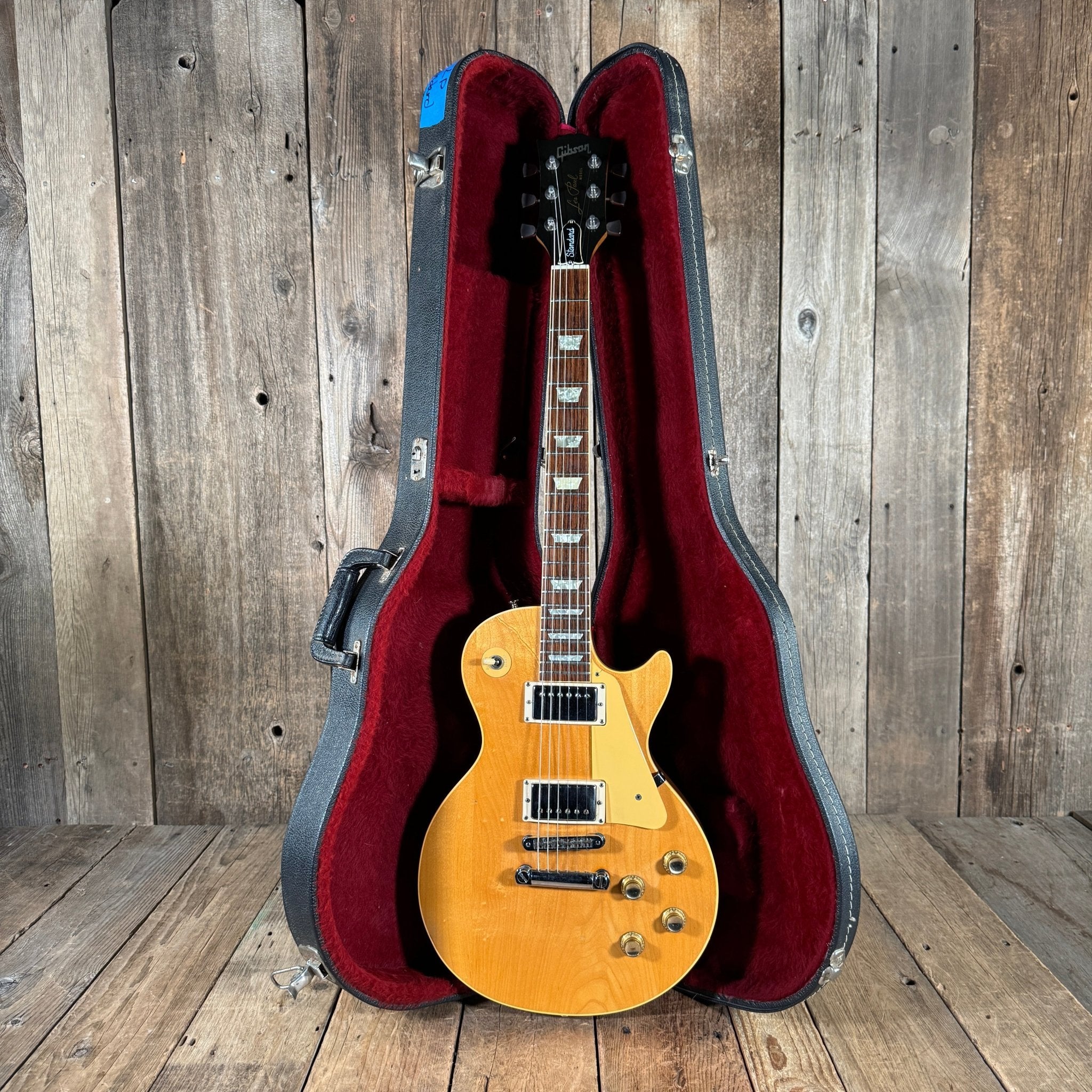 ギター Vintage 79 Gibson USA Les Paul Standard Gibson Les Paul Standard 1979 Natural Vintage Electric