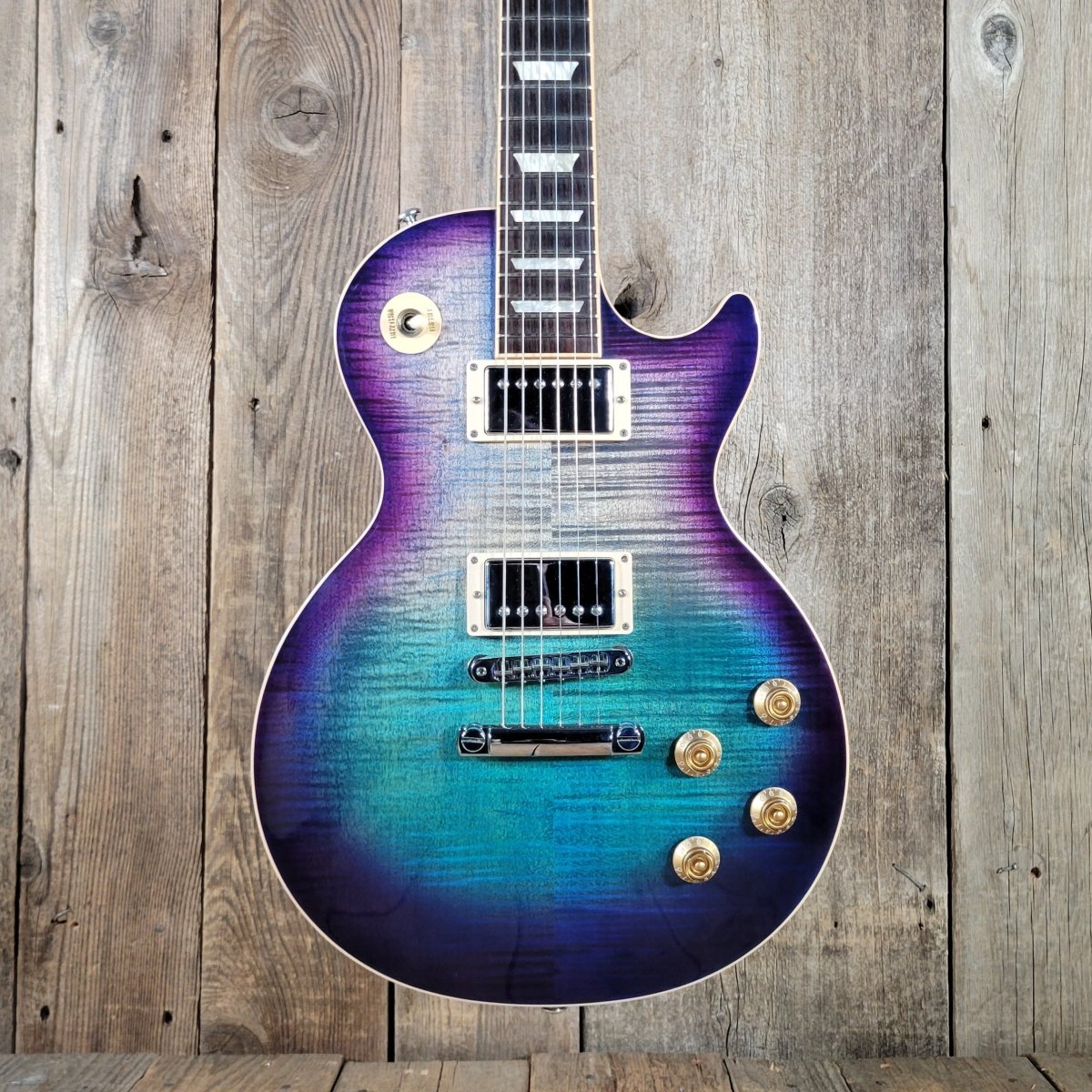 Gibson Les Paul Standard T Blueberry Burst 2017 with original hard case & tags - Mahar's Vintage Guitars