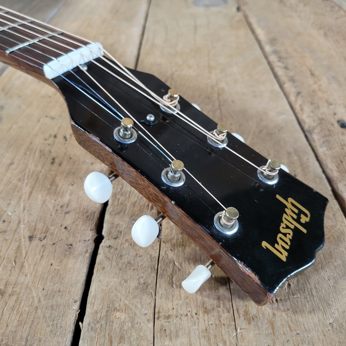 Gibson LG - 1 1965 Transitional 1 5/8" Nut w/ Case - Mahar's Vintage Guitars