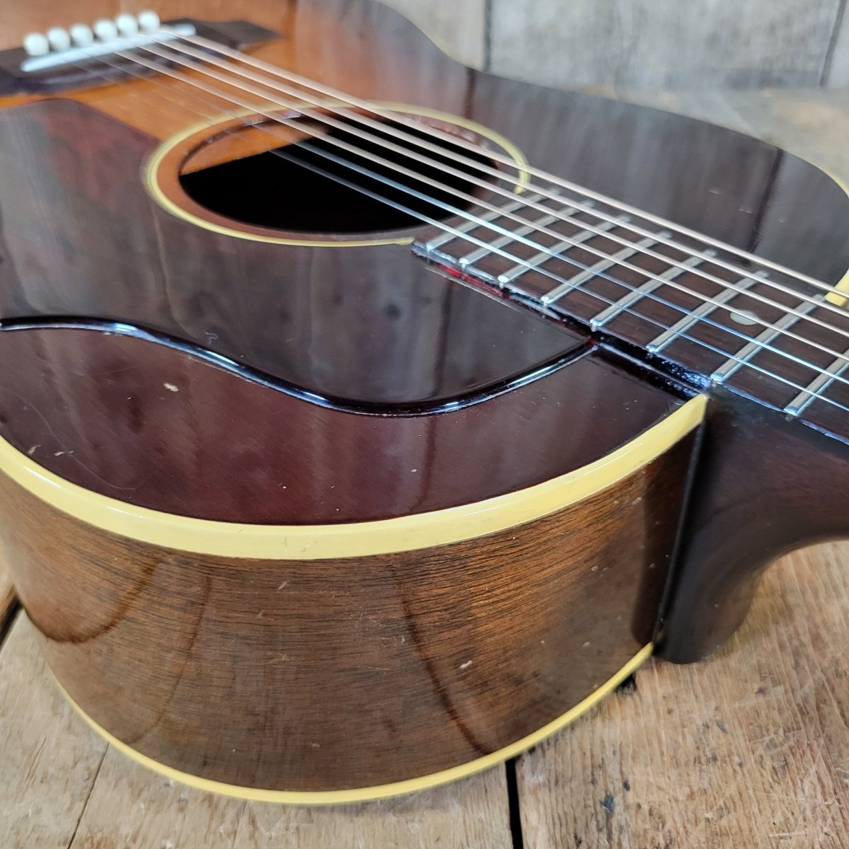 Gibson LG - 1 1965 Transitional 1 5/8" Nut w/ Case - Mahar's Vintage Guitars
