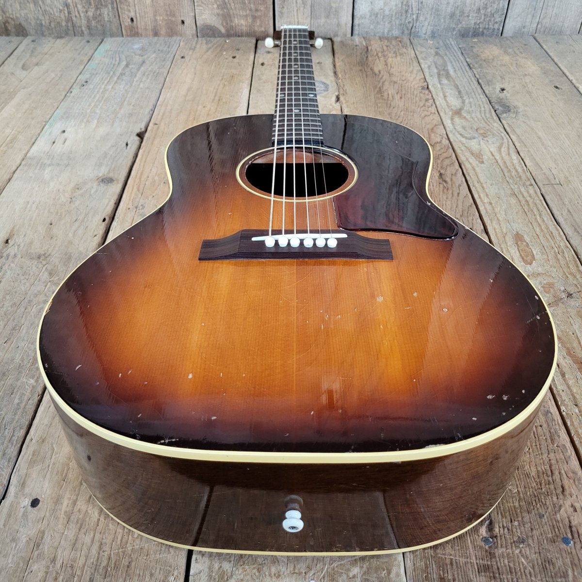 Gibson LG - 1 1965 Transitional 1 5/8" Nut w/ Case - Mahar's Vintage Guitars