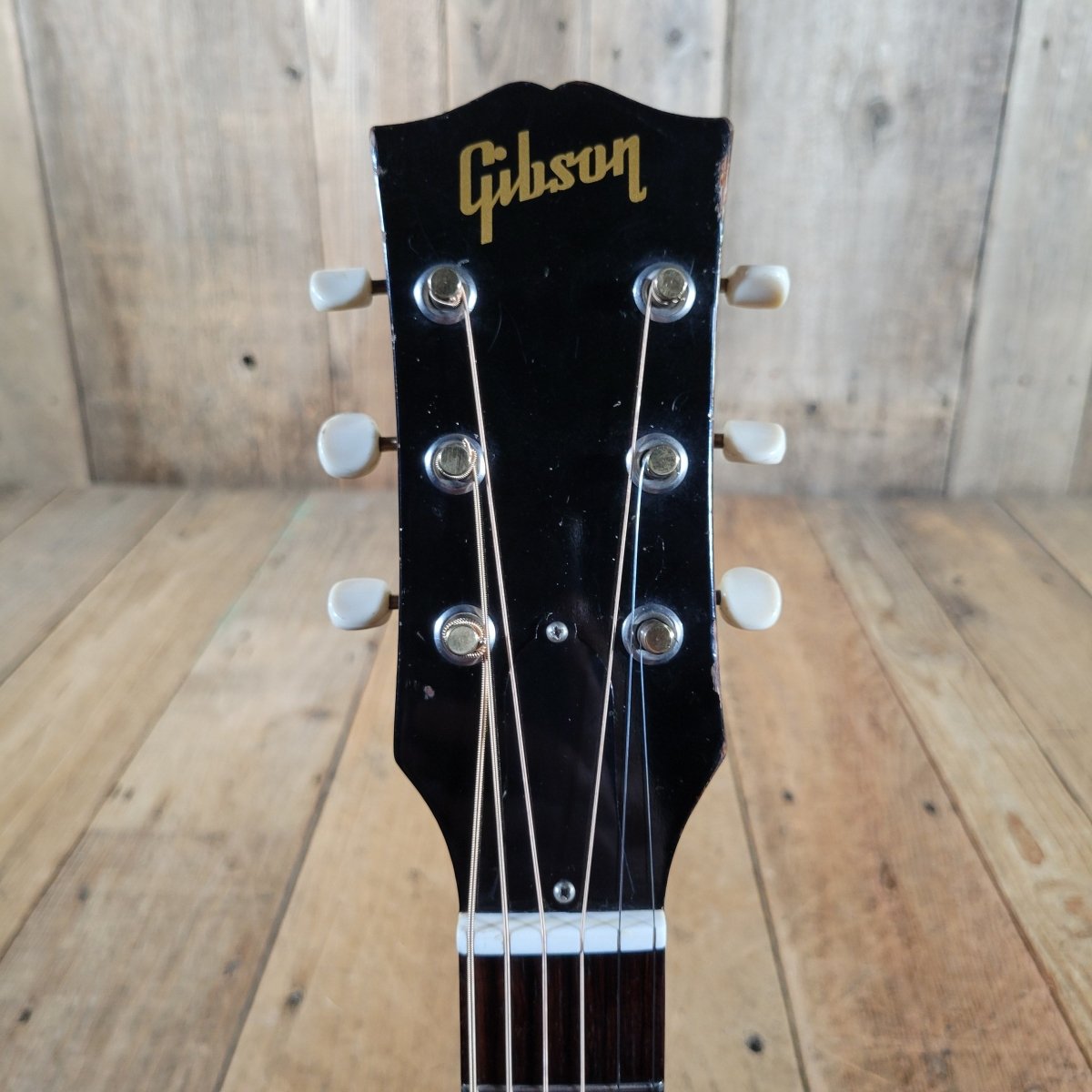 Gibson LG - 1 1965 Transitional 1 5/8" Nut w/ Case - Mahar's Vintage Guitars