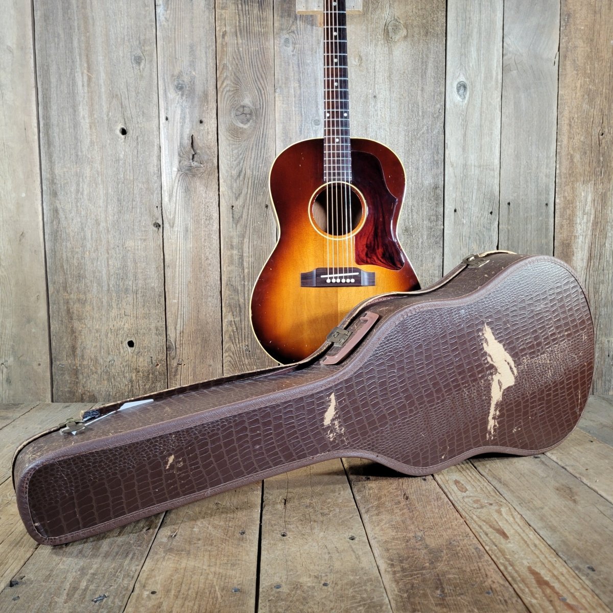 Gibson LG - 1 1965 Transitional 1 5/8" Nut w/ Case - Mahar's Vintage Guitars