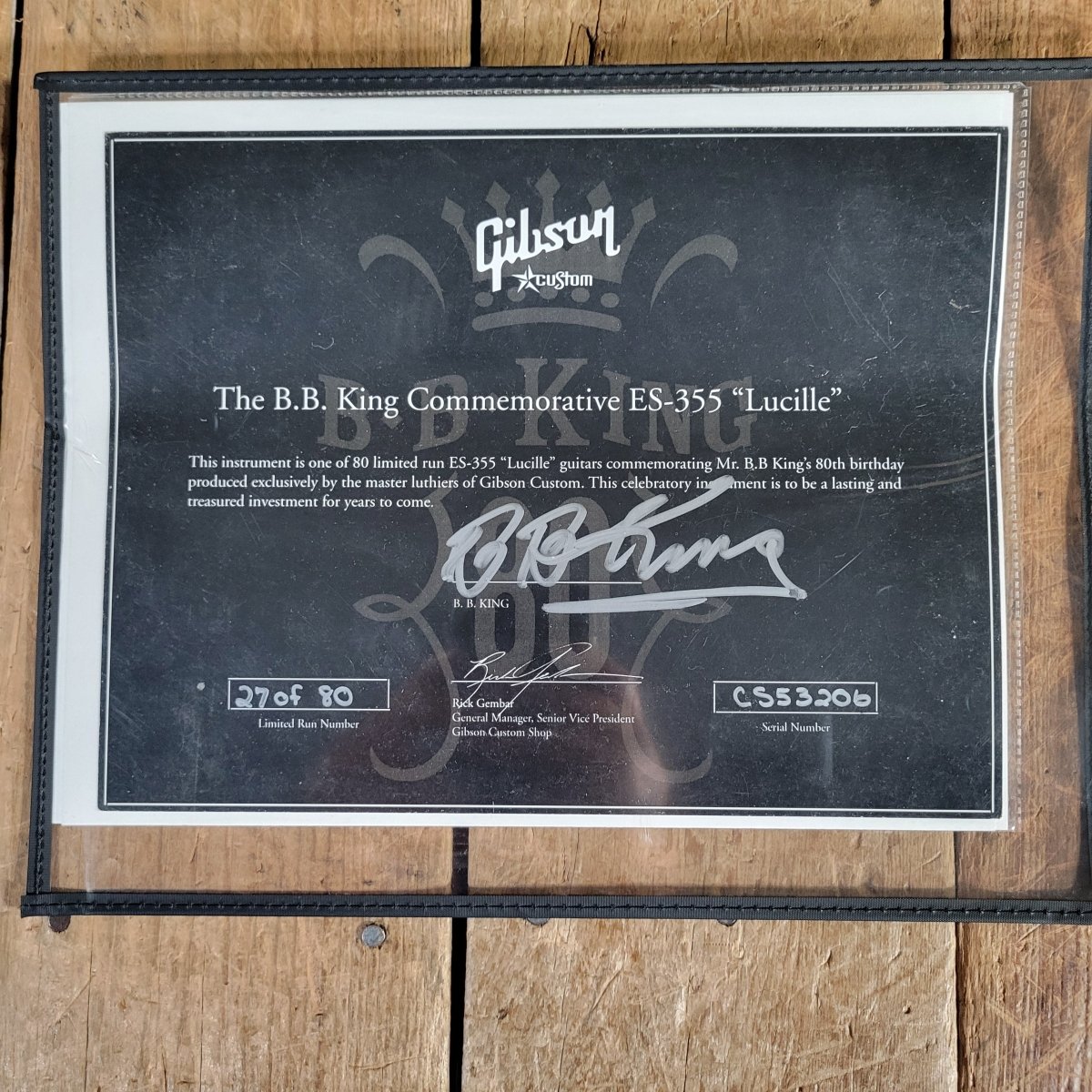 Gibson Lucille 80th Birthday 2005 27 of 80 Made MINT - Mahar's Vintage Guitars