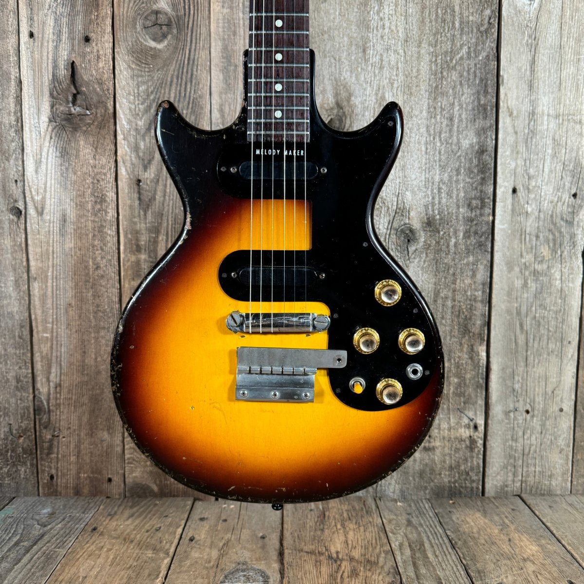 Gibson Melody Maker D 1962 or 1963 Sunburst - Mahar's Vintage Guitars