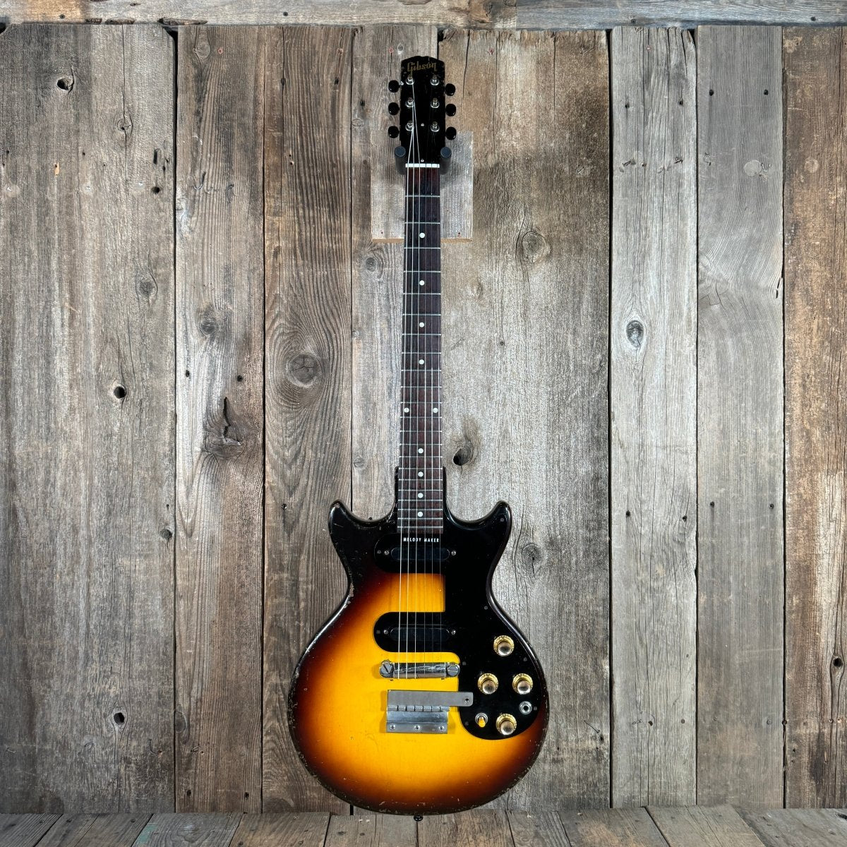 Gibson Melody Maker D 1962 or 1963 Sunburst - Mahar's Vintage Guitars