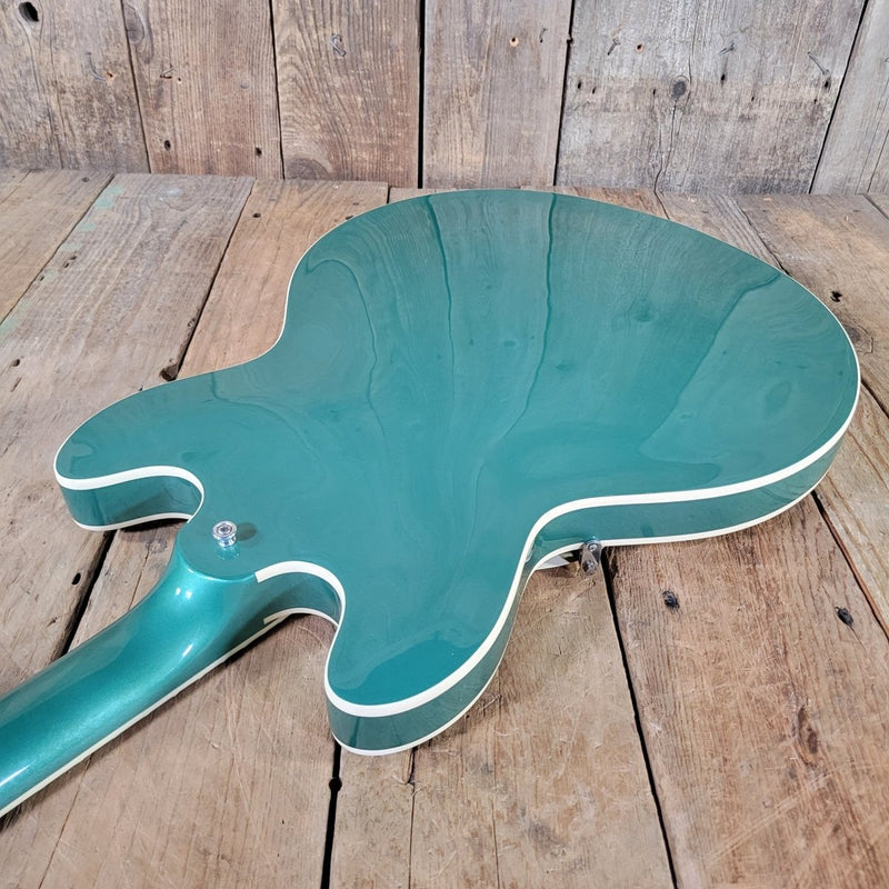 Gibson Memphis Big Block Retro ES - 335 2018 Limited Emerald Green - Mahar's Vintage Guitars