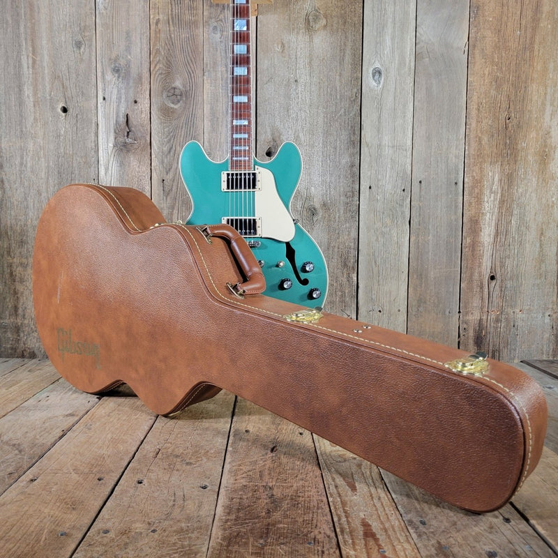 Gibson Memphis Big Block Retro ES - 335 2018 Limited Emerald Green - Mahar's Vintage Guitars