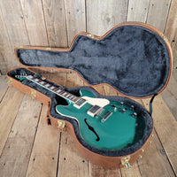 Gibson Memphis Big Block Retro ES - 335 2018 Limited Emerald Green - Mahar's Vintage Guitars