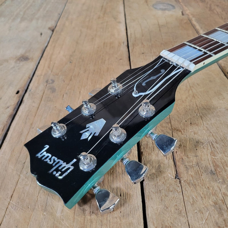 Gibson Memphis Big Block Retro ES - 335 2018 Limited Emerald Green - Mahar's Vintage Guitars