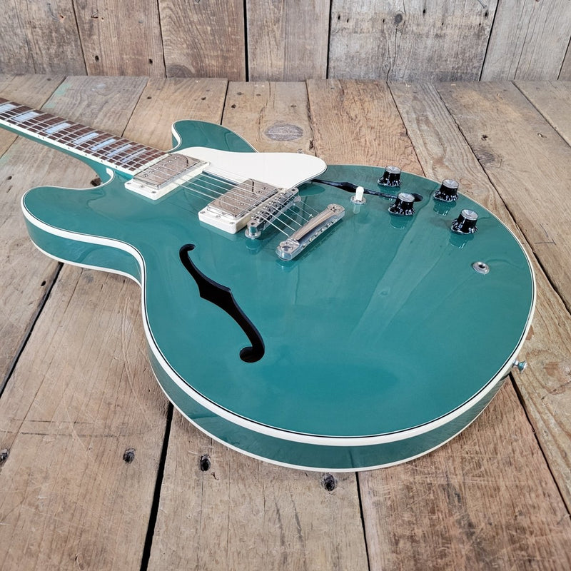 Gibson Memphis Big Block Retro ES - 335 2018 Limited Emerald Green - Mahar's Vintage Guitars