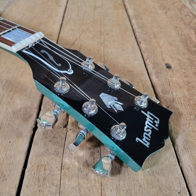 Gibson Memphis Big Block Retro ES - 335 2018 Limited Emerald Green - Mahar's Vintage Guitars