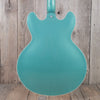 Gibson Memphis Big Block Retro ES - 335 2018 Limited Emerald Green - Mahar's Vintage Guitars