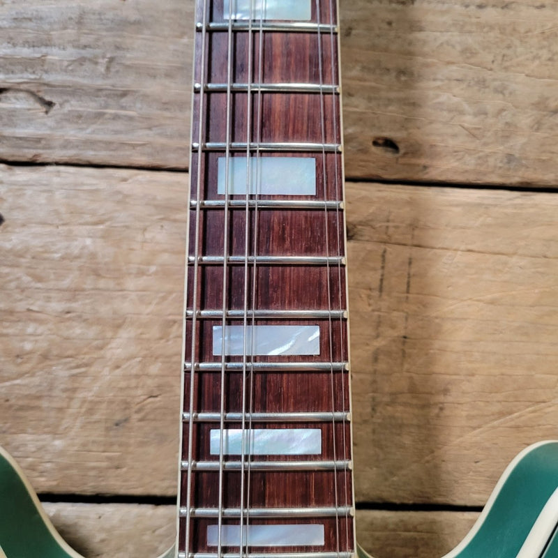 Gibson Memphis Big Block Retro ES - 335 2018 Limited Emerald Green - Mahar's Vintage Guitars