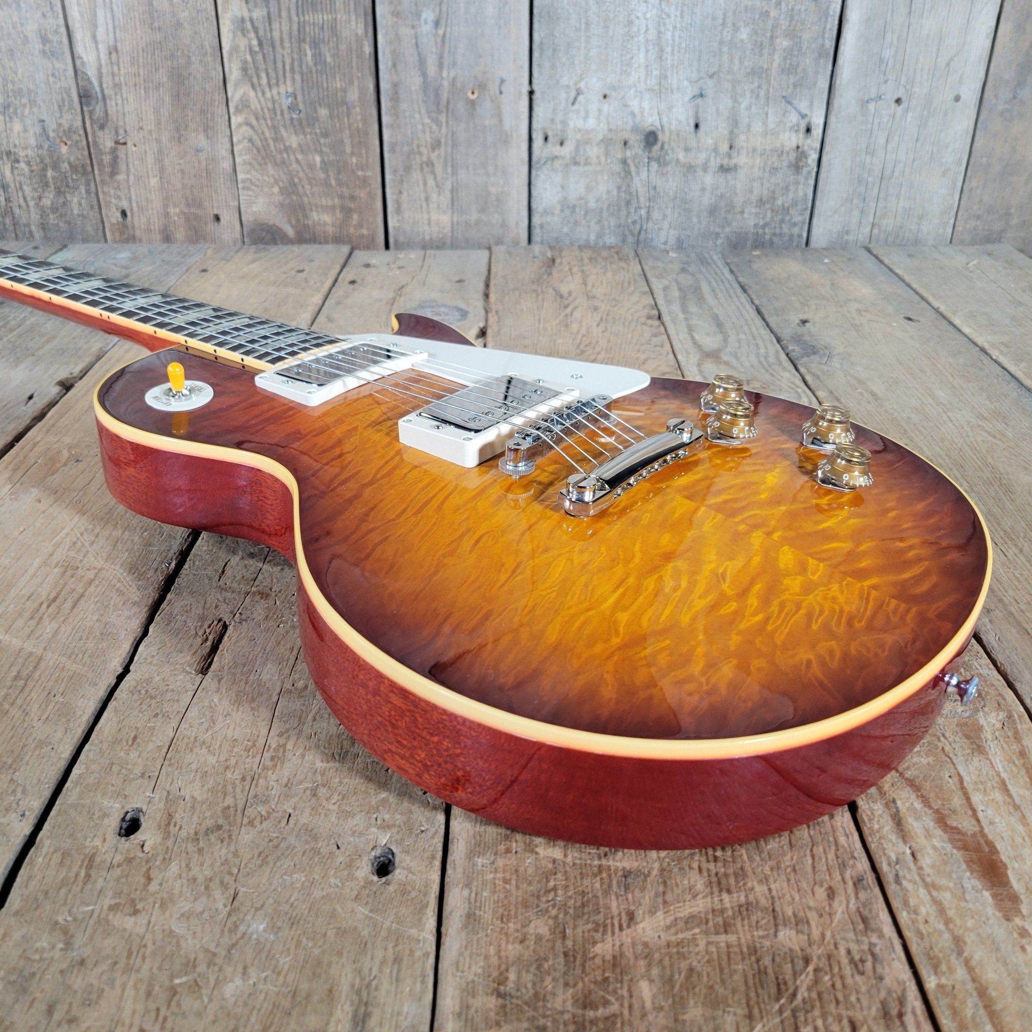 Gibson MINT Les Paul R9 LP59 Brazilian Fretboard Custom Art & Historic 2003 - Mahar's Vintage Guitars