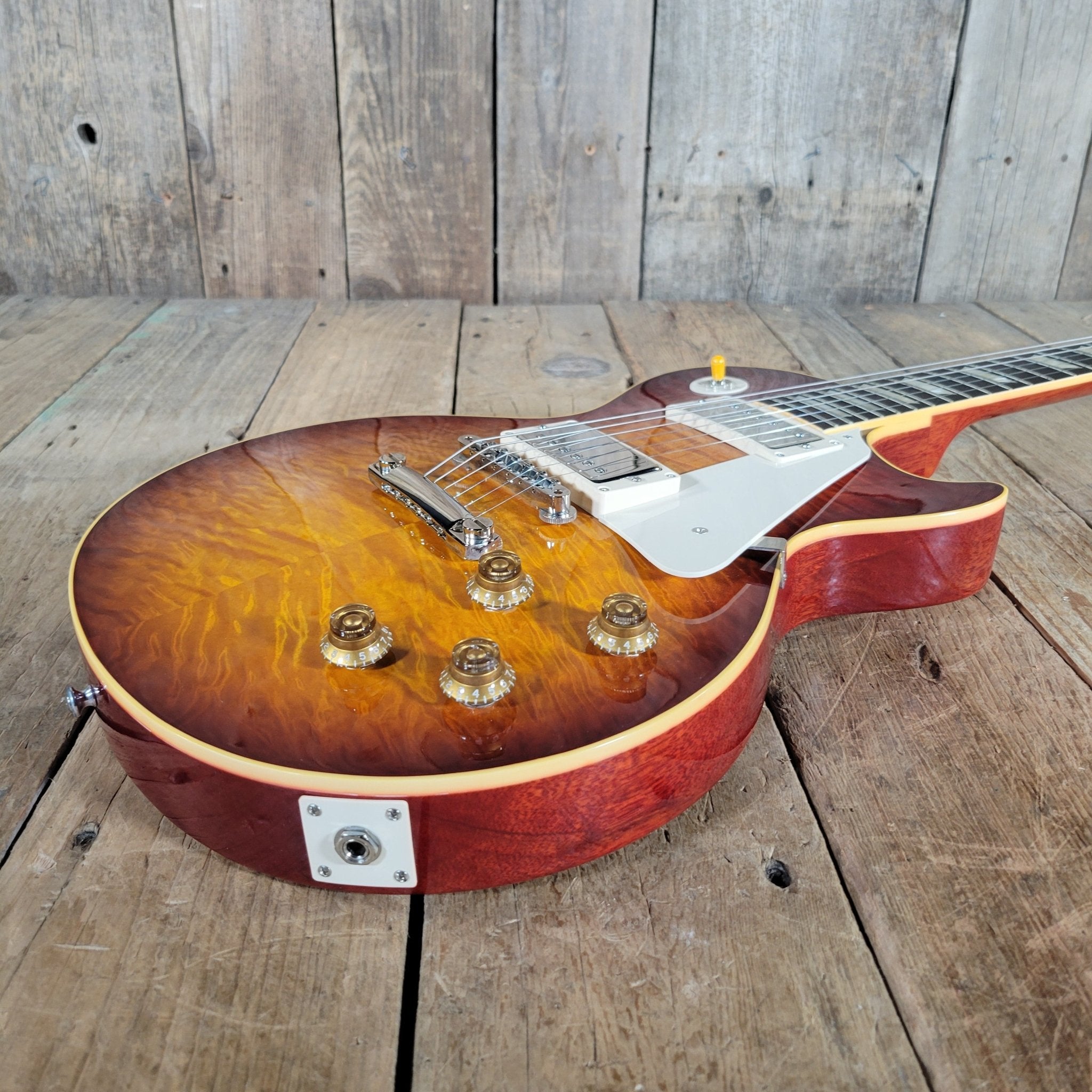 Gibson MINT Les Paul R9 LP59 Brazilian Fretboard Custom Art & Historic 2003 - Mahar's Vintage Guitars