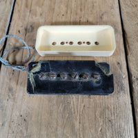 Gibson P - 90 Soapbar Pickup 1950s–1960s w/ Original UC - 452B Butyrate Cover — Kalamazoo - Mahar's Vintage Guitars