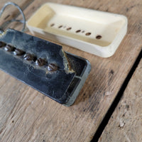 Gibson P - 90 Soapbar Pickup 1950s–1960s w/ Original UC - 452B Butyrate Cover — Kalamazoo - Mahar's Vintage Guitars