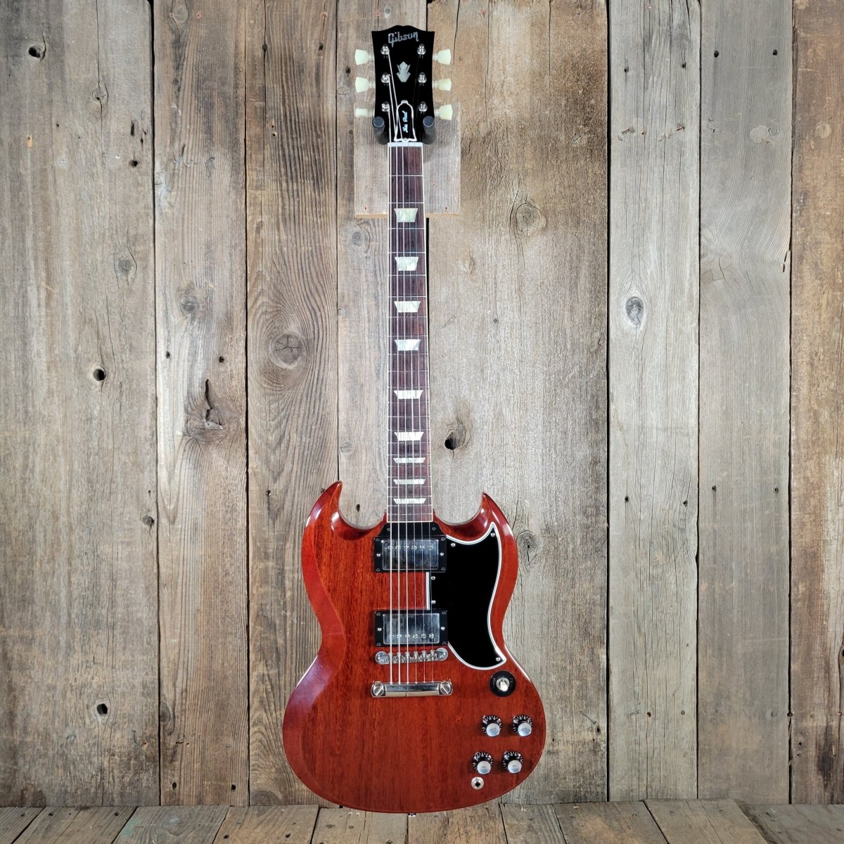 Gibson SG ’61 Reissue Les Paul 2023 – Heritage Cherry, Original Case & Paperwork - Mahar's Vintage Guitars