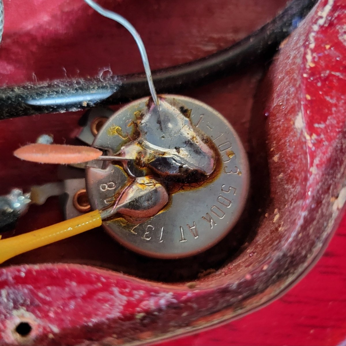 Gibson SG Junior 1965 – Wide 1 11/16" Nut, Vintage Rectangle Case, Late ’60s 5.5 Pounds! - Mahar's Vintage Guitars