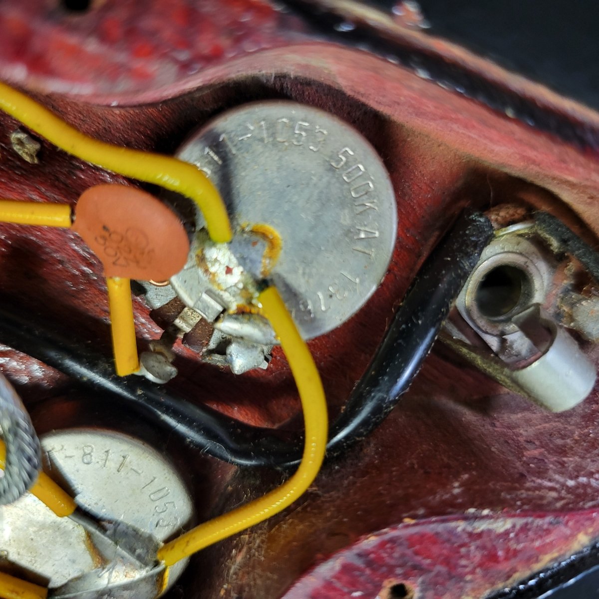 Gibson SG Special 1965 Refinished Player's Guitar Black with Late 60s Case - Mahar's Vintage Guitars