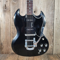 Gibson SG Special 1965 Refinished Player's Guitar Black with Late 60s Case - Mahar's Vintage Guitars