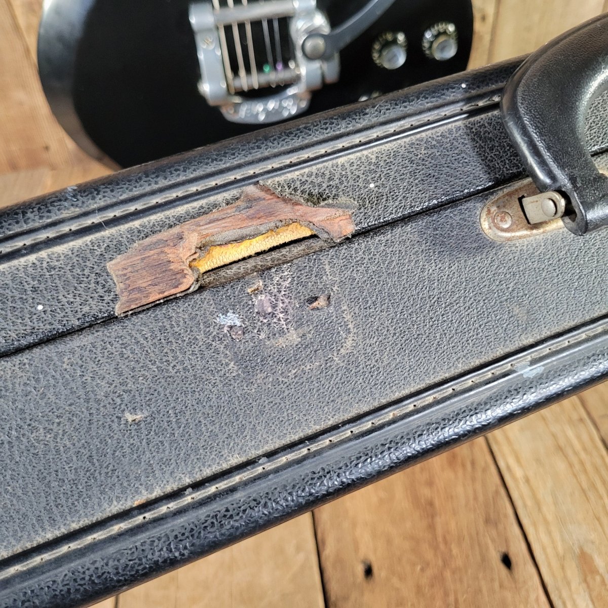 Gibson SG Special 1965 Refinished Player's Guitar Black with Late 60s Case - Mahar's Vintage Guitars