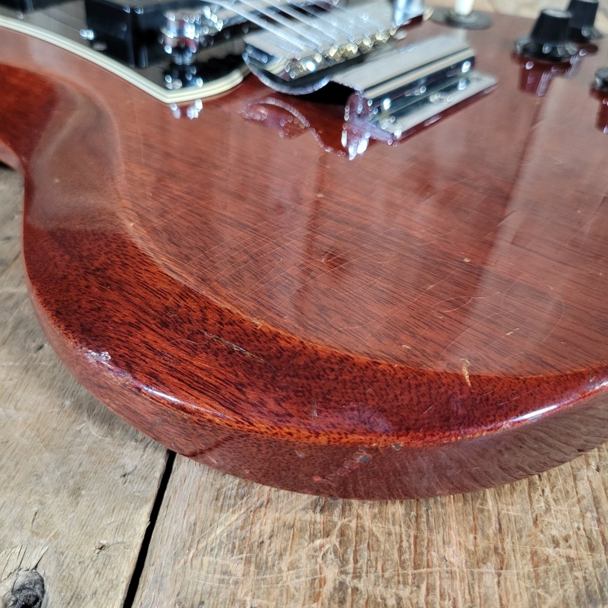 Gibson SG Special 1968 Large Pickguard - Mahar's Vintage Guitars