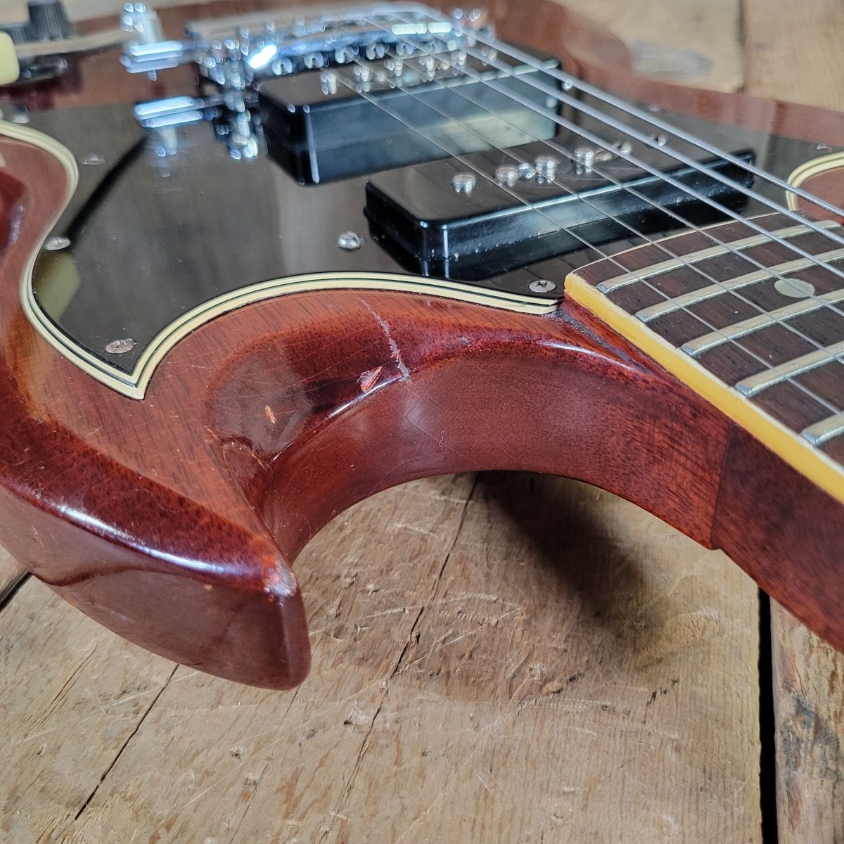 Gibson SG Special 1968 Large Pickguard - Mahar's Vintage Guitars