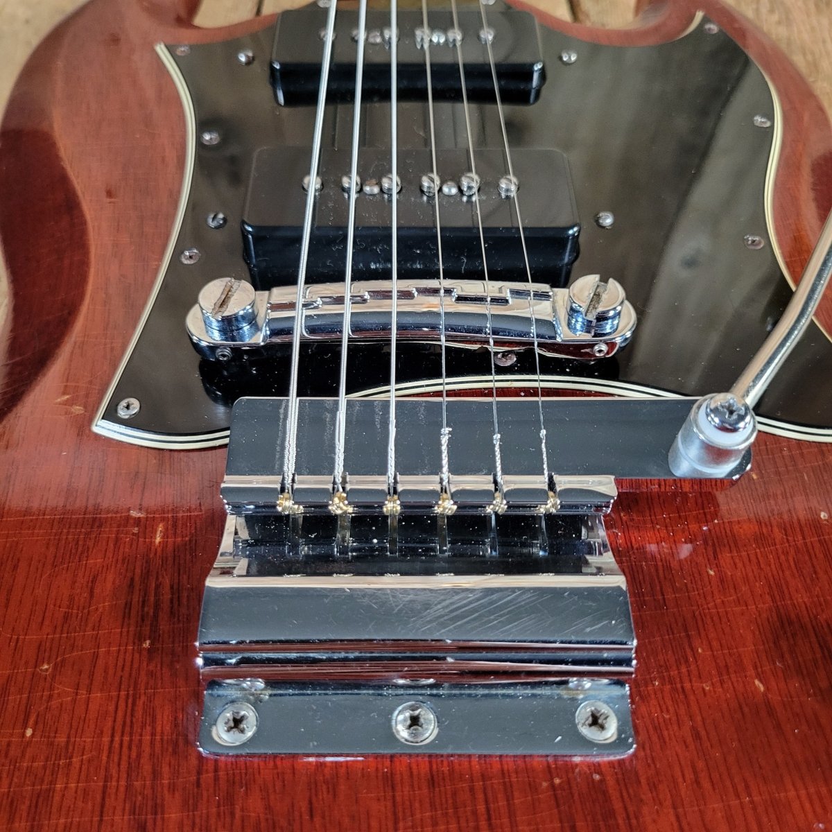 Gibson SG Special 1968 Large Pickguard - Mahar's Vintage Guitars